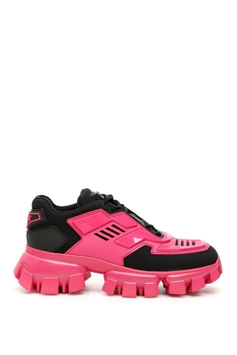 prada sneakers camouflage|prada pink platform sneakers.